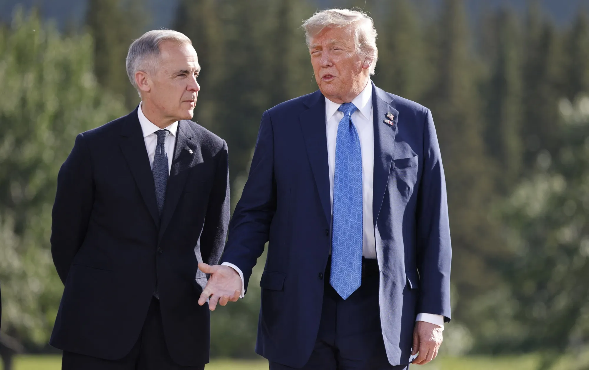 TRUMP'TAN BAŞBAKAN CARNEY'E 