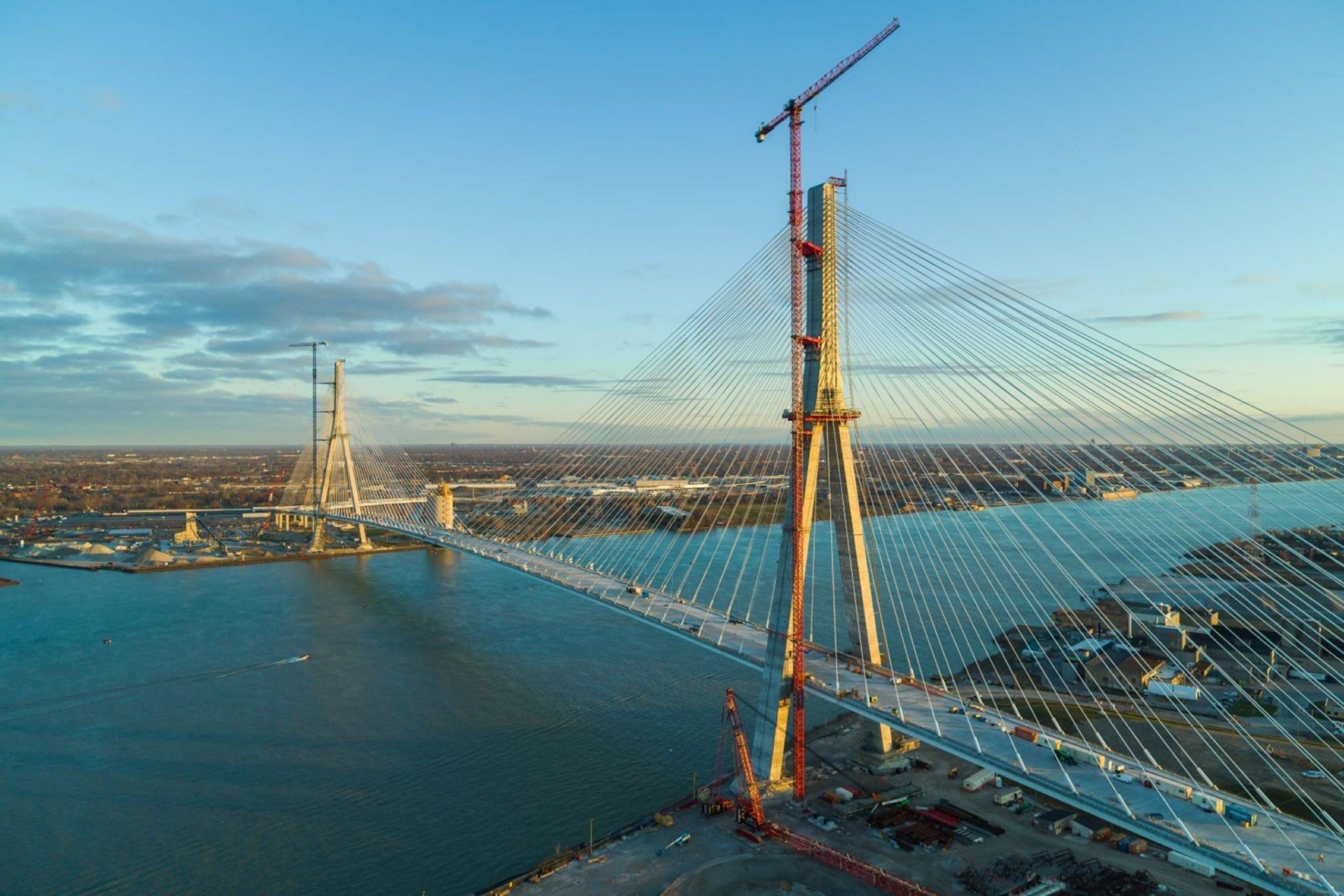 Gordie Howe Uluslararası Köprüsü, 6,4 Milyar Dolar Değerinde Dev Proje, Kilit Eşiği Aştı