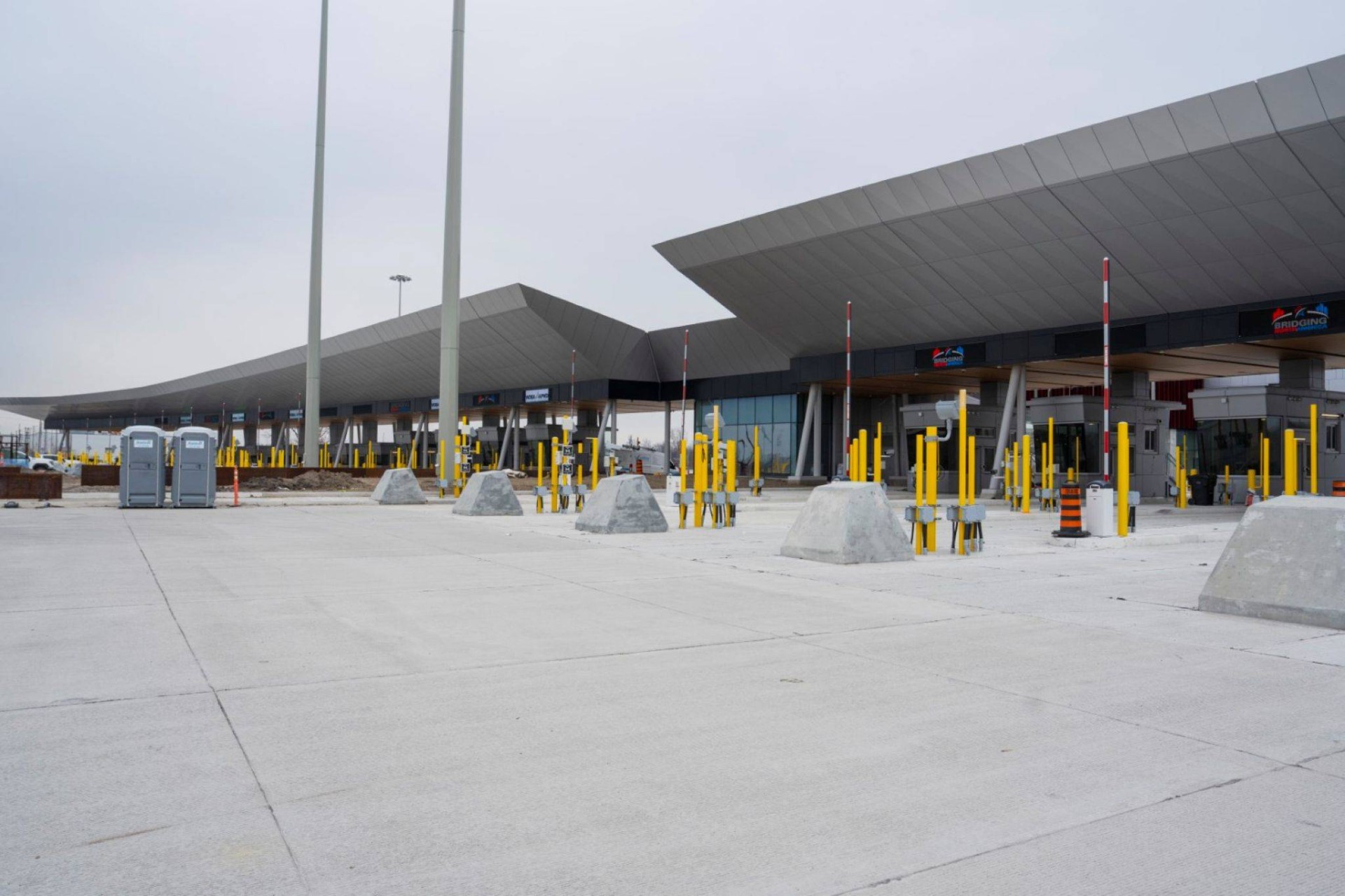 Gordie Howe Uluslararası Köprüsü, Ontario'daki Yeni Sınır Geçiş Noktasıyla Hazır