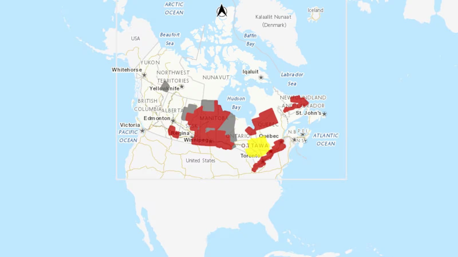 Environment Canada’dan Sıcak Hava, Fırtına ve Hava Kalitesi Uyarıları