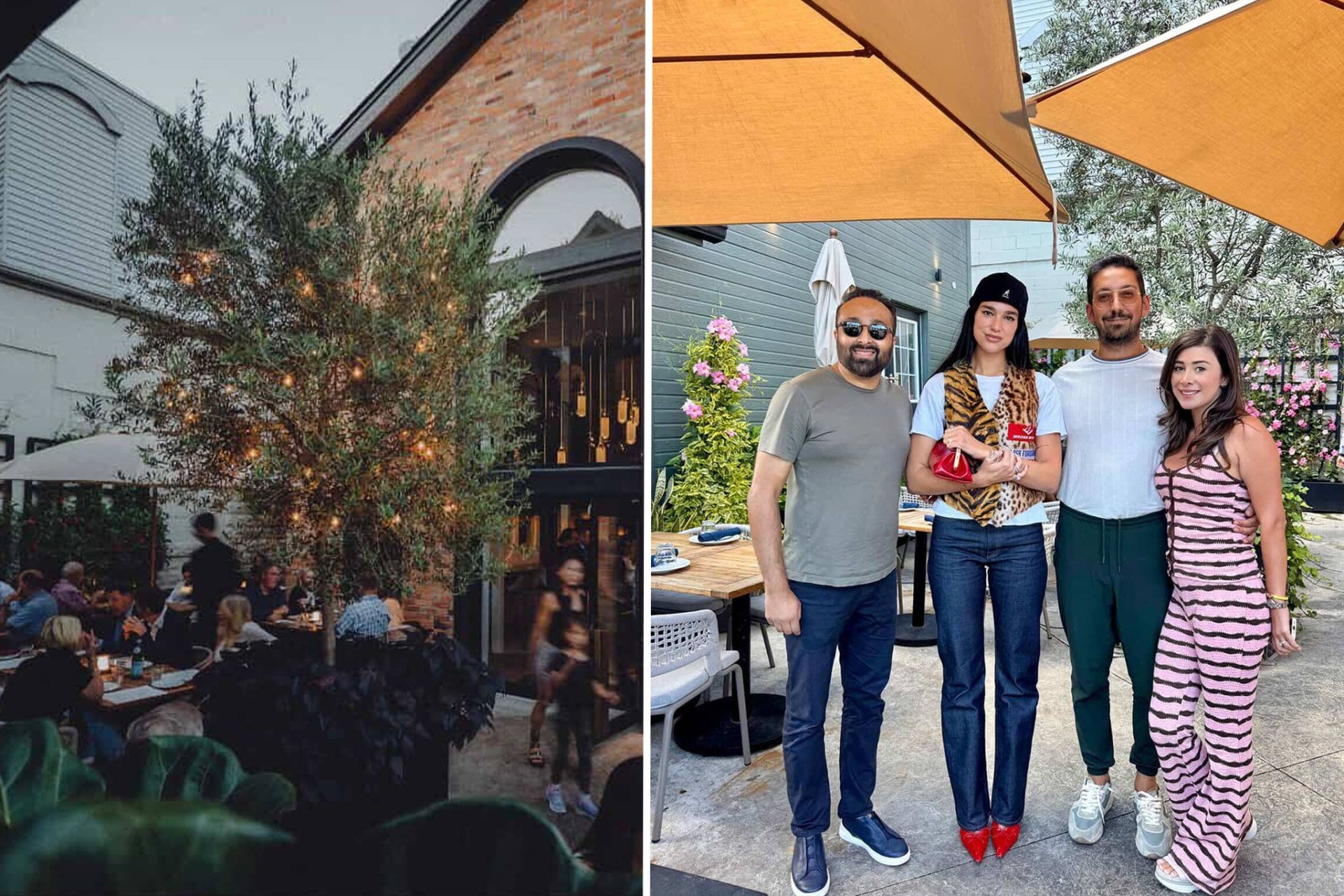 Dua Lipa, Toronto Konseri Öncesi Unionville’deki Yerel Restoranda Öğle Yemeği Yedi